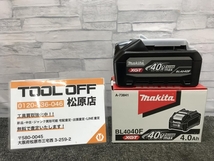 013♪未使用品♪マキタ makita 40V4.0Ahバッテリー BL4040F 高出力タイプ_画像1