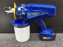 013♪おすすめ商品♪GRACO グラコ ※通電のみ確認 コードレスエアレススプレーヤー18V 水性TrueCoat PRO-X ※バッテリ×2充電器×1_画像2