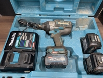 011◎おすすめ商品◎makita マキタ 充電式インパクトレンチ 40Vmax TW001GRDX 本体+バッテリー×3+充電器セット_画像9