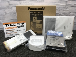 013♪未使用品♪Panasonic パナソニック どこでもドアホン ワイヤレスモニター付テレビドアホン VL-SWE310KLA 電源コード式