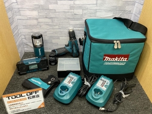 013♪おすすめ商品♪マキタmakita 充電式ドライバドリル・ラジオ・ライト 10.8V DF330D MR051 ML102 バッテリ×2充電器×2セット