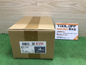 012◆未使用品◆KVK シングル混合栓 MSK110KT