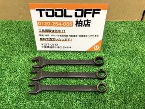 010■おすすめ商品■スナップオン Snap-on コンビネーションレンチ 3点セット GOEXM14B/13B/11B