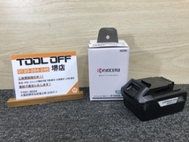 011◎未使用品・即決価格◎京セラ KYOCERA 18V6.0Ahリチウムイオン電池パック B-1860LA_画像1