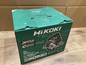 020♪未使用品・即決価格♪HiKOKI　ハイコーキ 165mmコードレス丸のこ　マルノコ C18DBAL　NN　本体のみ　長期保管品の為傷汚れ有