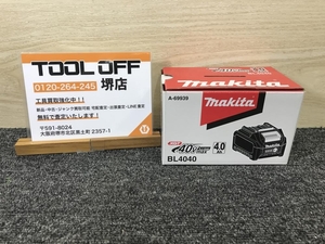 011◎未使用品・即決価格◎マキタ makita バッテリ- BL4040