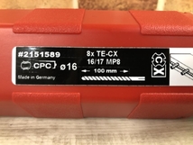 003☆未使用品☆HILTI ドリルビット　8本 TE-CX　16/17　MP8_画像2