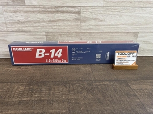 009▼未使用品・即決価格▼コベルコ 神戸製鋼 溶接棒 B-14 4.0×450mm 5kg