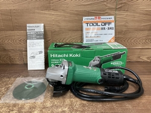 002○未使用品○日立 HITACHI 100mm ディスクグラインダ G10SP4　100V　100×6×15ｍｍ　高崎店