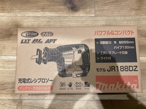 020♪未使用品・即決価格♪マキタ　makita 充電式レシプロソー JR188DZ　開封・保管品