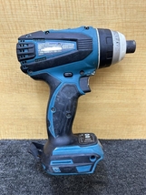 013♪ジャンク品♪マキタ makita 充電式4モードインパクトドライバ 18V TP141D 本体のみ ※モーター異臭有・モーター部分煙出る_画像3