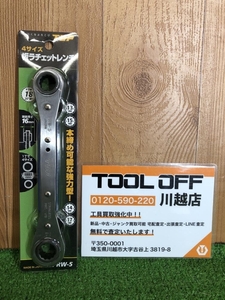 001♪未使用品♪TOP 4サイズ板ラチェットレンチ PRW-5