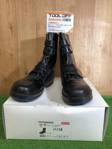 001! unused goods!simon safety shoes 8538 black 27.5EEE