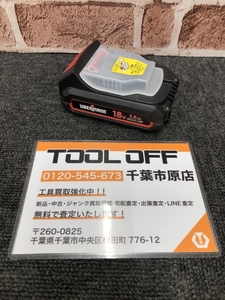 017◇未使用品・即決価格◇UBERMAN ウーバマン 18V 電池パック UB18VBP25