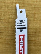 013♪未使用品♪HILTI　ヒルティ レシプロソー替刃 10枚セット 20/8 10-14TPI_画像5