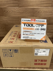 002○未使用品○TOTO ベッセル式手洗器 L725 ＃NW1　ホワイト　引取歓迎　高崎店