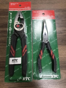 008●未使用品・即決価格●KTC プライヤーペンチ PJ-200/PSL-150 ラジオペンチ