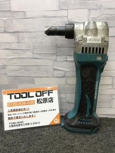 013♪ジャンク品♪マキタ makita 1.6ｍｍ充電式ニブラ 18Ｖ JN161D 　本体割れ有の為ジャンク 商品説明必読　ダイスホルダ割れ有