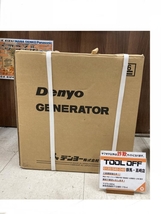 002○未使用品○デンヨー DENYO ポータブルガス発電機 GE-900B　カセットボンベ燃料　インバーター制御　高崎店_画像1