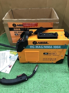 005▽おすすめ商品▽HAIGE 半自動溶接機 100V HG-MAG/MMA-100A