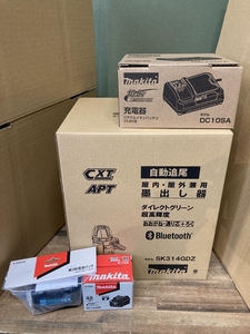 020♪未使用品♪マキタ ダイレクトグリーン墨出し器　屋内外兼用 SK314GDZ　充電器+バッテリ+電池パック付属