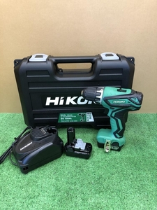 005▽おすすめ商品▽HiKOKI 10.8V10mmコードレスドライバドリル DS10DAL ※長期保管品