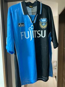 川崎フロンターレ　 ユニフォーム　サイン入り　2001-2002