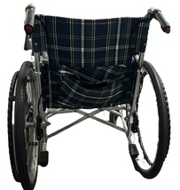 動作品 車椅子 カワムラ 介護 施設 最大体重100kg 福祉用具 自走用 標準型 KAWAMURA KR102B-40_画像5