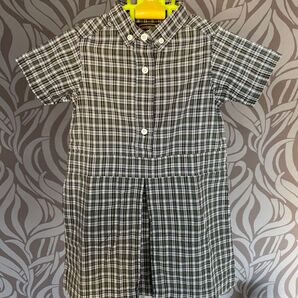 チェックシャツワンピース