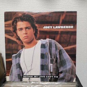 Joey Lawrence/Nothin' My Love Can't Fix 12” newjackswing 2