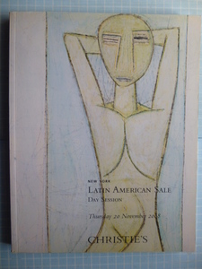 Ω　オークション用図録・サザビーズ版・非売品＊『ラテンアメリカ美術』約200点＊ラムなどキューバ作家とメキシコの作家が多数。他多数