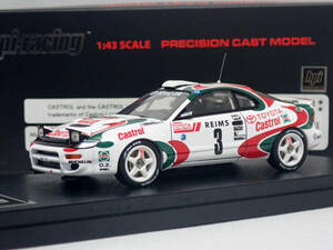 HPI racing 1/43 Toyota Celica Turbo 4WD Toyota Celica #3 1993 Monte Carlo Monte Carlo * Rally victory 8017