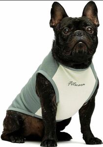 ペット服 犬服 シャツ 袖なし 刺繍文字 部屋着 お出かけ 綿100% ドッグウェア ペット用品 トップス 春