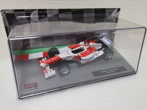 送料350円〜★未開封★ デアゴスティーニ F1マシンコレクション TOYOTA TF104B 2004 Jarno Trulli 1/43スケール ミニカー DeAGOSTINI