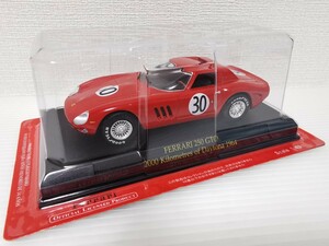 送料300円〜★未開封★ アシェット 公式フェラーリコレクション Ferrari 250 GTO 2000kilometres of Daytona 1964 1/43 ミニカー デイトナ