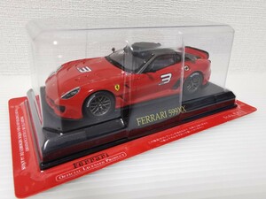 送料300円〜★未開封★ アシェット 公式フェラーリコレクション Ferrari 599XX 1/43スケール ミニカー FERRARI