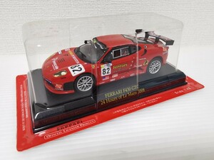 送料300円〜★未開封★ アシェット 公式フェラーリF1コレクション Ferrari F430 GTC 24h of Le Mans 2008 1/43スケール ミニカー ル・マン