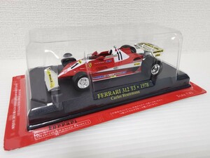 送料220円〜★未開封★ アシェット 公式フェラーリF1コレクション Ferrari 312 T3・1978 Carlos Reutemann 1/43スケール ミニカー