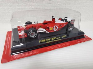 送料220円〜★未開封★ アシェット 公式フェラーリF1コレクション Ferrari F2003-GA・2003 Michael Schumacher 1/43スケール ミニカー