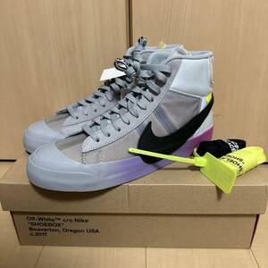 1円スタート 新品未使用 The 10 Nike off white blazer mid serena US9 27cm ナイキ オフホワイト ジョーダン 1 5 10 4 7 ブレザー