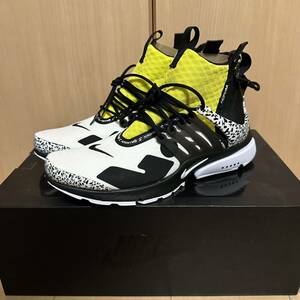 1円スタート 新品未使用 Nike Air Presto mid acronym US9 27cm ナイキ プレスト アクロニウム オフホワイト ジョーダン 1 5 10 4 7