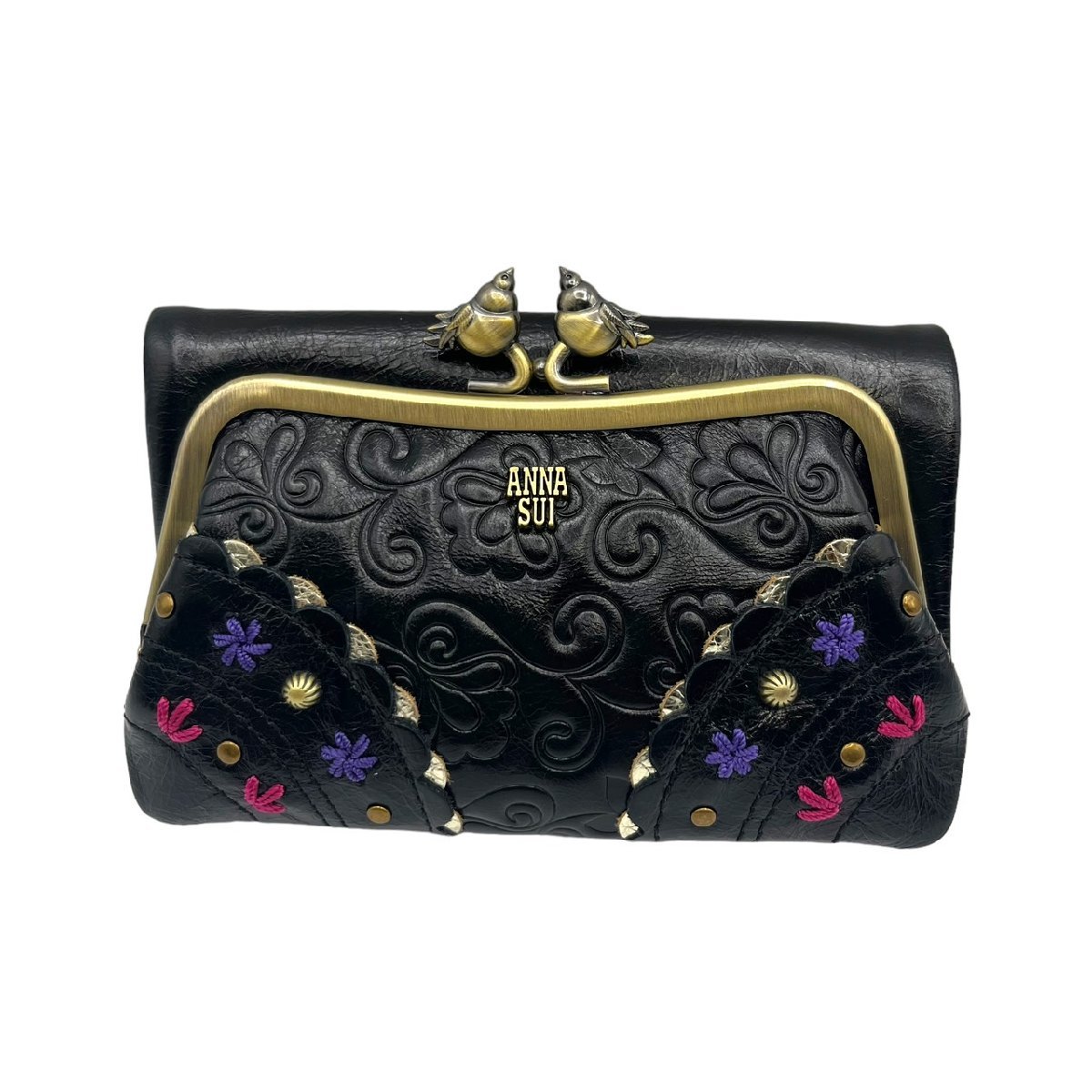 Yahoo!オークション -「anna sui 財布 黒」(ブランド別) の落札相場 