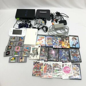 PS2 任天堂64 WIII U ゲームハード ゲームソフト おまとめセット