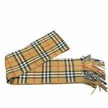 BURBERRY バーバリー ノバチェック マフラー_画像2