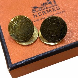 HERMES エルメス セリエカフス ゴールドカラー 2点セット 箱