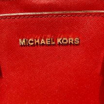 Michael Kors マイケルコース トートバッグ 2点セット 赤系 イエロー系 レザー レディース ハンドバッグ ショルダーバッグ_画像3