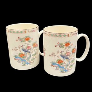 ★Wedgwood ウェッジウッド 限定ビアマグ クタニクレーン ペア 2客セット