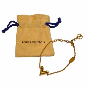 LOUIS VUITTON ルイヴィトン ブラスレ エセンシャルV ブレスレット ゴールドカラー M61084 OB0271