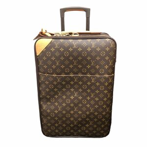 ★ LOUIS VUITTON ルイヴィトン モノグラム キャリーバッグ ぺガス60 スーツケース M23250 ハンガー パドロック付 ブラウン系