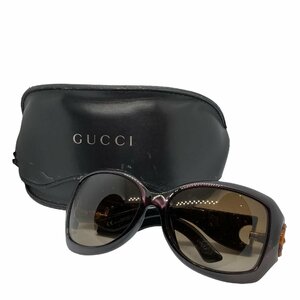 GUCCI グッチ GG 2991/F/S バンブー サングラス 黒 レディース